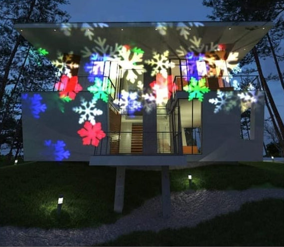 LUZ SOLAR✨ NAVIDEÑA LASER FIGURAS🎄