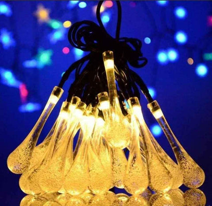 GUIRNALDA GOTAS DE AGUA💧 SOLAR☀️