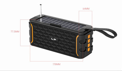 🔊PARLANTE SOLAR☀️ BLUETOOTH PARA EXTERIOR