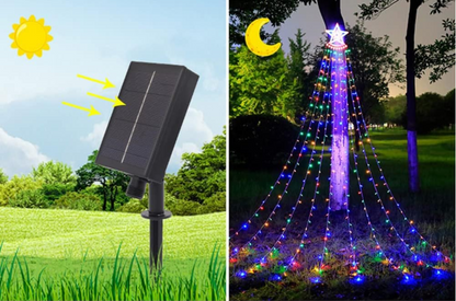 🎄CASCADA DE LUCES SOLAR🎄