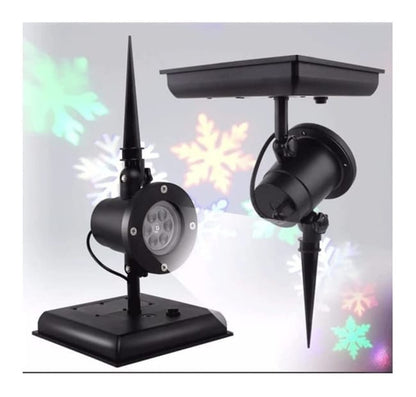 LUZ SOLAR✨ NAVIDEÑA LASER FIGURAS🎄