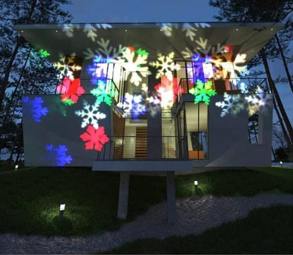 LUZ SOLAR✨ NAVIDEÑA LASER FIGURAS🎄