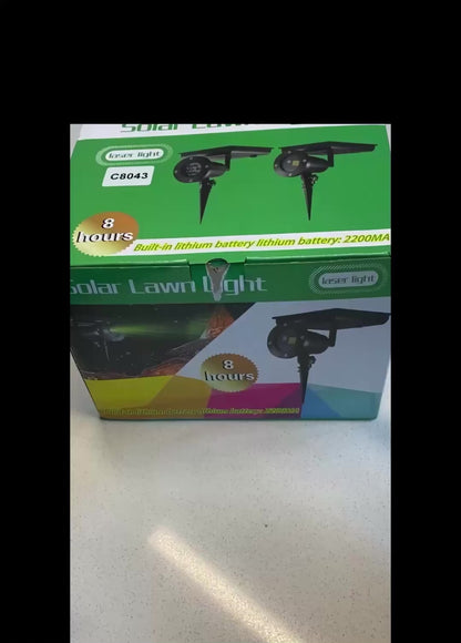 LUZ SOLAR✨ NAVIDEÑA LASER🎄